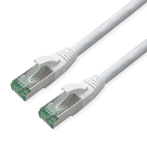 ROLINE RM Patchkabel Kat.6A S/FTP (PiMF), weiß, 2 m von roline recycled material
