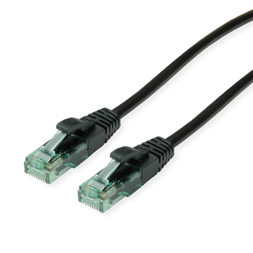 ROLINE RM Patchkabel Kat.6A UTP, schwarz, 5 m von roline recycled material
