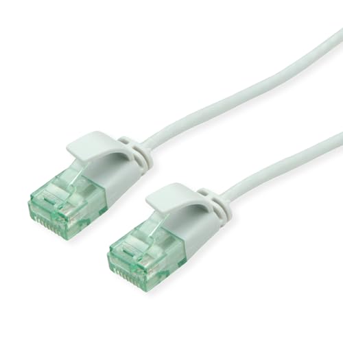 ROLINE RM UTP DataCenter Patchkabel Kat.6A (Class EA), Slim, grau, 3 m von roline recycled material