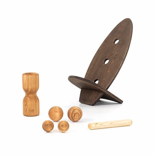 rollholz Balance Board Set groß | FSC | Hergestellt im Schwarzwald von rollholz