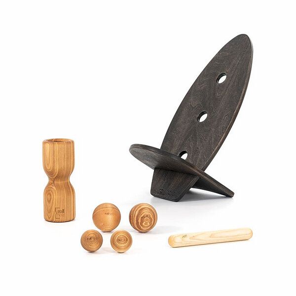 rollholz Balance Board Set groß | FSC | Hergestellt im Schwarzwald von rollholz