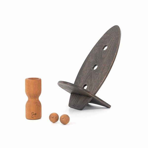 rollholz Balance Board Set klein| FSC | Hergestellt im Schwarzwald von rollholz