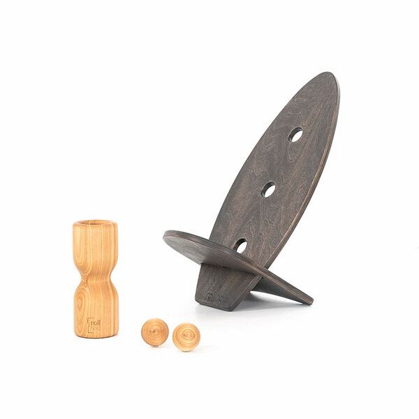 rollholz Balance Board Set klein| FSC | Hergestellt im Schwarzwald von rollholz