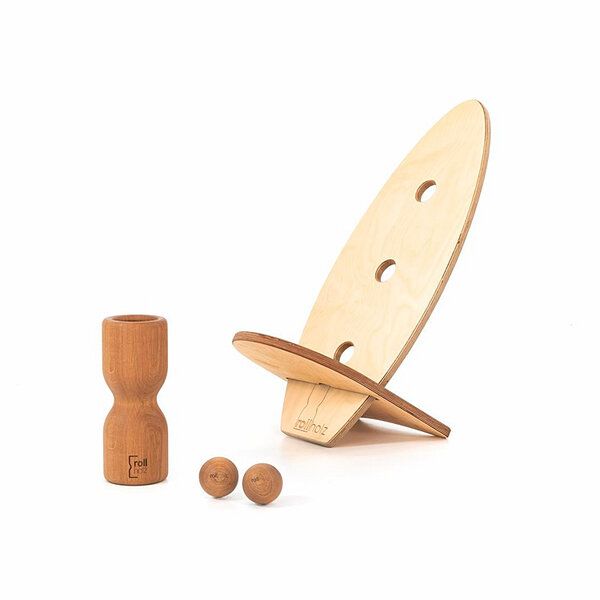 rollholz Balance Board Set klein| FSC | Hergestellt im Schwarzwald rollholz Balance Board Set klein| FSC | Hergestellt im Schwarzwald von rollholz