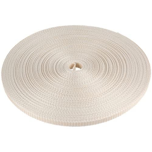 Gurtband 14mm Breite Farbe beige 50m-Rolle Rolladengurt für Rolladen [50m14beige] von rolllra