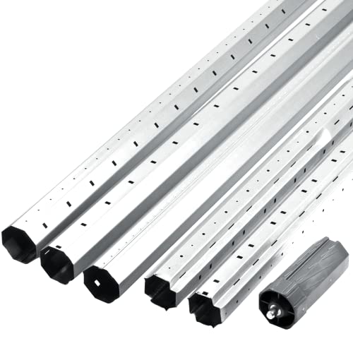 Stahlwelle/Teleskopwelle/Rolladenwelle Set mit Walzenkapsel Länge bis 368cm f. Rolladen Rollladen SW60 8-Kant Stahlwelle/Teleskopwelle/Rolladenwelle Set mit Walzenkapsel Länge bis 368cm f. Rolladen Rollladen SW60 8-Kant von rolllra