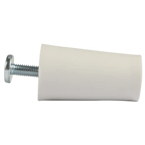 rolllra | Anschlagpuffer Anschlagstopper Rollladenstopper Schutz vor Rollladeneinzug in den Kasten (grauweiß, Maxi 40 mm) - 1 Stück von rolllra