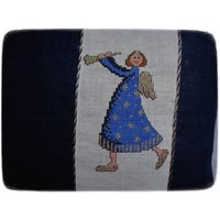 Ausgefallenes Engelkissen, Handgestickt Ausgefallenes Engelkissen, Handgestickt von romaga36