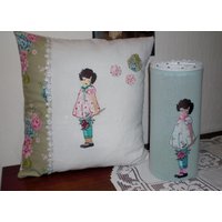 Kissen-Hülle Aus Altem Handgewebten Leinen von romaga36