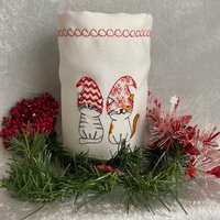 Lichtbeutel - Windlicht Deko Advent Weihnachten Stoff, Bestickt -Katzen Geschenk Katzenliebe Hundliebe Lichtbeutel - Windlicht Deko Advent Weihnachten Stoff, Bestickt -Katzen Geschenk Katzenliebe Hundliebe von romaga36