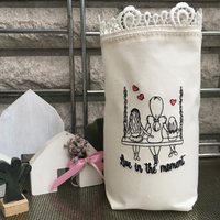 Lichtbeutel - Windlicht Mutter Tochter Schwestern Geschenk Beutel Deko Stoff Live in The Moment Lichtbeutel - Windlicht Mutter Tochter Schwestern Geschenk Beutel Deko Stoff Live in The Moment von romaga36