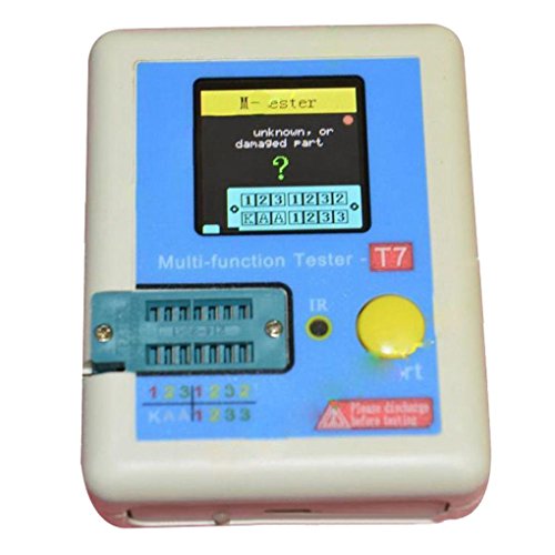 rongweiwang Transistor Tester Diode Triode Kapazität Inductor Meter LCR ESR Kapazität Induktivität NPN NPN PNP IR Multifunktions-Tester LCR-T7 rongweiwang Transistor Tester Diode Triode Kapazität Inductor Meter LCR ESR Kapazität Induktivität NPN NPN PNP IR Multifunktions-Tester LCR-T7 von rongweiwang