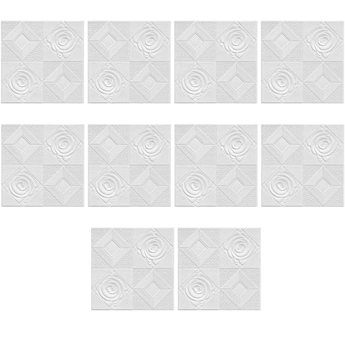 rongweiwang 10 stücke Wasserdicht Selbst Wand Aufkleber DIY Decor Decke Fliesen Selbst Klebe 3D Schaum Fliesen Ziegel Wand Aufkleber PVC, Typ+3 rongweiwang 10 stücke Wasserdicht Selbst Wand Aufkleber DIY Decor Decke Fliesen Selbst Klebe 3D Schaum Fliesen Ziegel Wand Aufkleber PVC, Typ+3 von rongweiwang