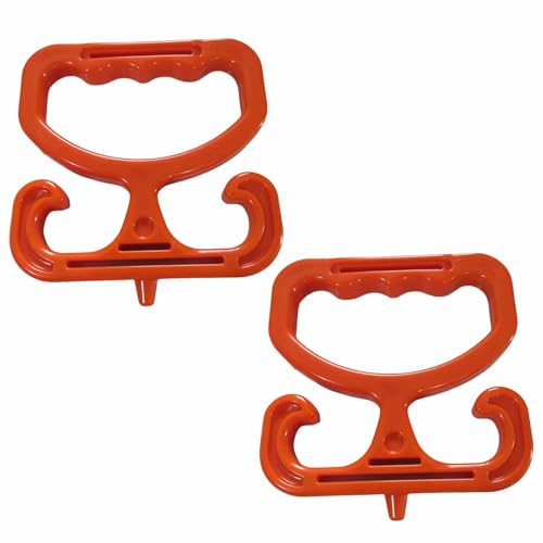 rongweiwang 2 teiliger Einkaufstaschen Griff Organizer – 2er Pack Einkaufstaschen Tragewerkzeug, 2 teiliger Träger hält ABS, orange rongweiwang 2 teiliger Einkaufstaschen Griff Organizer – 2er Pack Einkaufstaschen Tragewerkzeug, 2 teiliger Träger hält ABS, orange von rongweiwang