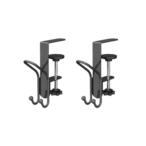 rongweiwang 2 x Kaminstrumpf und Girlandenaufhänger, verstellbarer Haken für eine schnelle Installation ohne Bohren von Löchern, Schwarz rongweiwang 2 x Kaminstrumpf und Girlandenaufhänger, verstellbarer Haken für eine schnelle Installation ohne Bohren von Löchern, Schwarz von rongweiwang