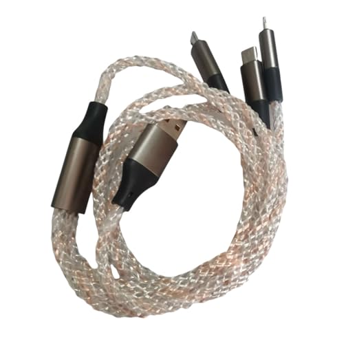 rongweiwang Drei in eins mehrfarbiges leuchtendes Ladegerät USB Ladegerät Typ C Ladegerät für leuchtende Shell LED C Ladekabelleuchte rongweiwang Drei in eins mehrfarbiges leuchtendes Ladegerät USB Ladegerät Typ C Ladegerät für leuchtende Shell LED C Ladekabelleuchte von rongweiwang