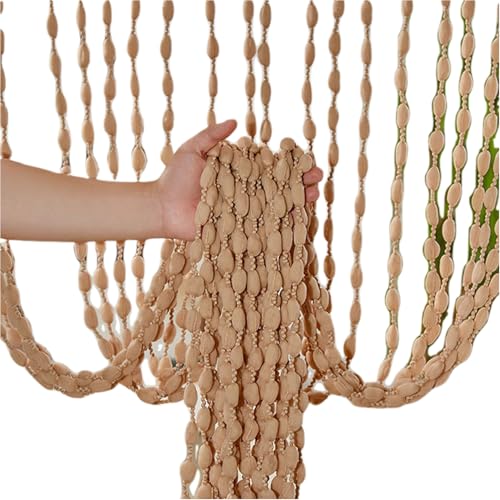 rongweiwang Fadenvorhänge für die Tür, Heimdekoration, Polyester, Qiboyuye, perlen Türvorhang, perlenvorhang, C von rongweiwang