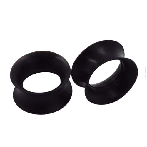 rongweiwang Silikon Fleshes Tunnel Ohrstöpsel, Unisex, für breite Anwendung, einfach zu verwendende Silikagel Silikon Tunnel Ohrstrecker Stecker, schwarz 20mm rongweiwang Silikon Fleshes Tunnel Ohrstöpsel, Unisex, für breite Anwendung, einfach zu verwendende Silikagel Silikon Tunnel Ohrstrecker Stecker, schwarz 20mm von rongweiwang