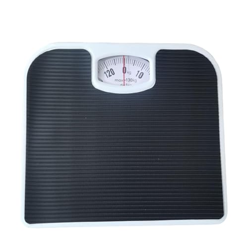 rongweiwang Tragbare Waage mit schneller Reaktion Verfolgen Sie den Fortschritt jederzeit und überall Körpergewichtswaage mit rutschfester, Schwarz, 26.5 * 24 * 4 rongweiwang Tragbare Waage mit schneller Reaktion Verfolgen Sie den Fortschritt jederzeit und überall Körpergewichtswaage mit rutschfester, Schwarz, 26.5 * 24 * 4 von rongweiwang
