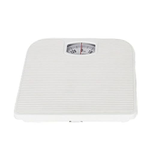 rongweiwang Tragbare Waage mit schneller Reaktion Verfolgen Sie den Fortschritt jederzeit und überall Körpergewichtswaage mit rutschfester, Weiß, 26.5 * 24 * 4 rongweiwang Tragbare Waage mit schneller Reaktion Verfolgen Sie den Fortschritt jederzeit und überall Körpergewichtswaage mit rutschfester, Weiß, 26.5 * 24 * 4 von rongweiwang