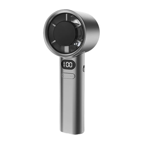rongweiwang Tragbarer Handventilator 120 Super Starke Windkraft USB Wiederaufladbarer Hochgeschwindigkeitsventilator Handventilator Unendliche Geschwindigkeitsregelung, grau rongweiwang Tragbarer Handventilator 120 Super Starke Windkraft USB Wiederaufladbarer Hochgeschwindigkeitsventilator Handventilator Unendliche Geschwindigkeitsregelung, grau von rongweiwang