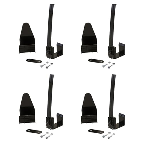rongweiwang Weihnachtsdekorationen Outdoor Garage Tür Banner Klemmen Kit mit Tülle Werkzeug Urlaub Abdeckung Wandbild Garage Tür Banner, 4 Stück von rongweiwang