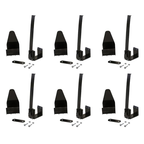 rongweiwang Weihnachtsdekorationen Outdoor Garage Tür Banner Klemmen Kit mit Tülle Werkzeug Urlaub Abdeckung Wandbild Garage Tür Banner, 6 Stück von rongweiwang