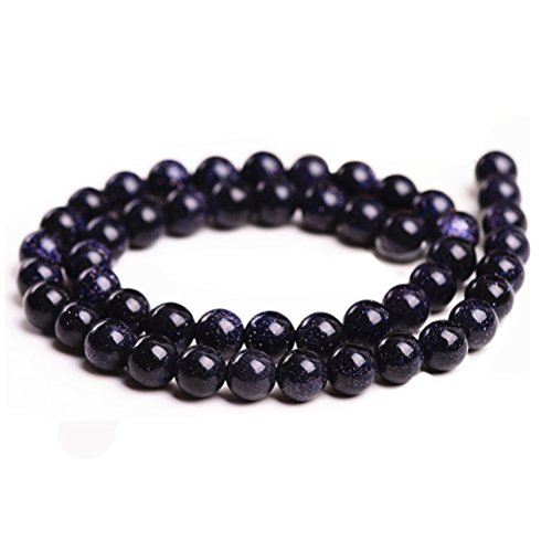 48stücke Blauer Sandstein Perlen Diy Bastelperlen Für Schmuckherstellung Für Armbänder Und Ohrringe Attraktive Farbe Glatte Oberfläche 48stücke Blauer Sandstein Perlen Diy Bastelperlen Für Schmuckherstellung Für Armbänder Und Ohrringe Attraktive Farbe Glatte Oberfläche von rosenice