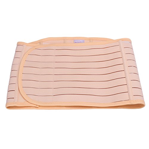 ROSENICE Bauchgurt Elastischer Stützgürtel Bauchgürtel Damen Bauchband Postpartale Unterstützung Größe L (Hautfarbe) von rosenice
