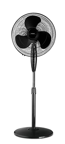Rotel 1759250 Standventilator, oszillierend, leiser Ventilator, Kunststoff, Metall, Schwarz, 45 x 130 x 30 cm Rotel 1759250 Standventilator, oszillierend, leiser Ventilator, Kunststoff, Metall, Schwarz, 45 x 130 x 30 cm von rotel
