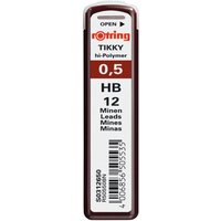 rotring Bleistiftminen HB 0.5 mm schwarz von rotring