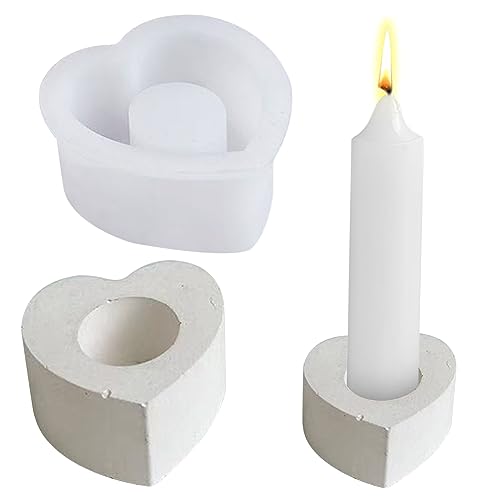 Silikonformen Gießformen - Silikonform Kerzenhalter | 3D Silikonformen Ostern | Ostern Backform | Gips Ostern Backform | Silikon DIY Giessform Für Kerzen Handwerk Oster-DIY-Geschenke (B) von routinfly