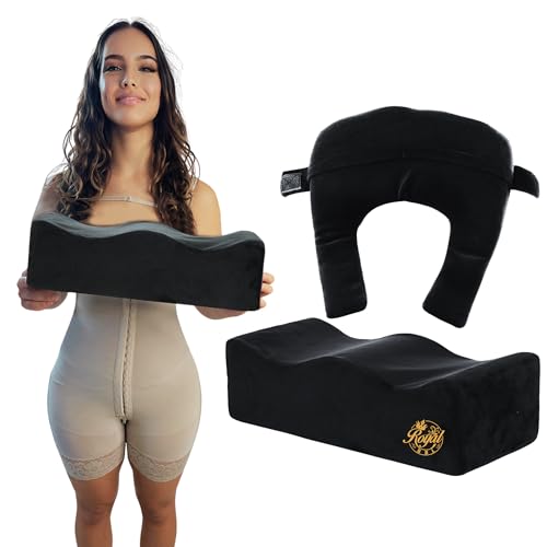 Brasilianisches BBL Kissen nach Operationen, Kombination aus Butt Lift + Rückenstütze | Extra Stützkissen dem Sitzen Bezug mit Kordelzug Bequem und einfach zu tragen für Zuhause, Auto, Flugzeug Brasilianisches BBL Kissen nach Operationen, Kombination aus Butt Lift + Rückenstütze | Extra Stützkissen dem Sitzen Bezug mit Kordelzug Bequem und einfach zu tragen für Zuhause, Auto, Flugzeug von royal bbl