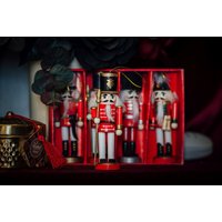 Weihnachten Nussknacker, Queen's Guard, Holzsoldat, Vintage Weihnachten, Weihnachtsgeschenke, Spielzeug, Holzspielzeug, Hängeornament, 13cm von royalpanopticon