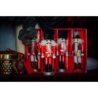 Weihnachts-Nussknacker, Queen's Guard, Holzsoldat, Vintage Weihnachten, Weihnachtsgeschenke, Spielzeug, Holzspielzeug, Hängendes Ornament, 13cm von royalpanopticon