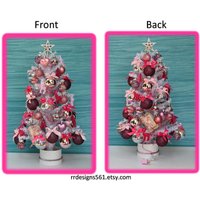 Rosa Weihnachtsbaum, Vollständig Verzierter Baum, 50 Rosa Lichter, Baum Mit Lichtern, Tischbaum, Miniaturbaum, Verzierte Weihnachten Rosa Weihnachtsbaum, Vollständig Verzierter Baum, 50 Rosa Lichter, Baum Mit Lichtern, Tischbaum, Miniaturbaum, Verzierte Weihnachten von rrdesigns561