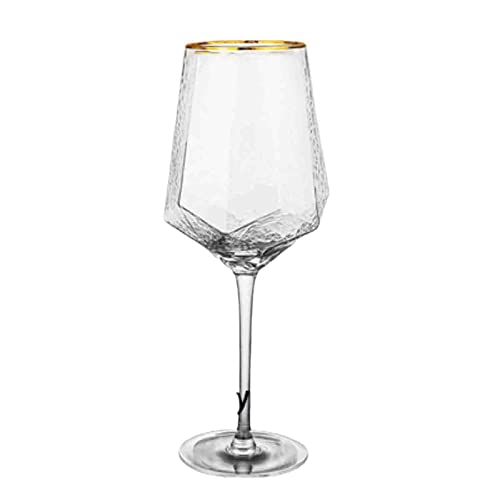 Glas Weingläser Home gehämmerter Kelch Rotweinglas Diamant Champagnerglas Weingläser von rrrrr