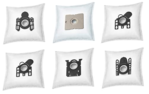 5x rs-products Staubsaugerbeutel passend für EDEKA zuhause E09 I E 09 und E10 I E 10 AEG AE 2000-Ergo Essence und Dirt Devil M 7018 (DA6) von rs-products
