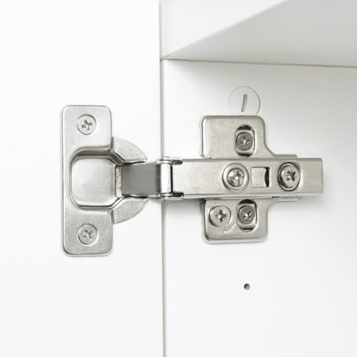 3D Scharnier Softclose passend für IKEA BESTA Tür mit Abdeckung - Einfache Montage und leicht einzustellen (4 Stück) von rudis-spareparts