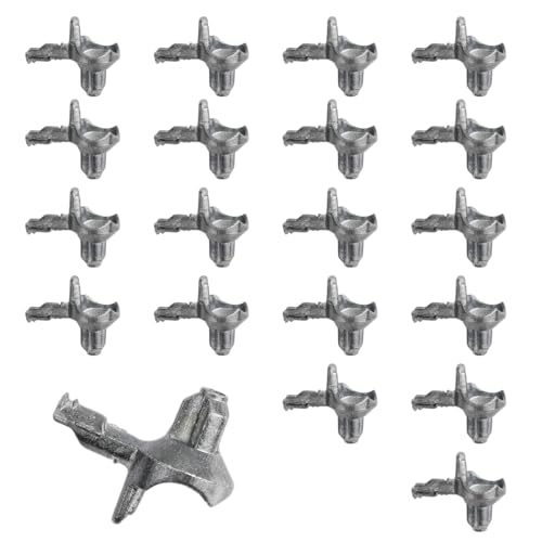 Bodenträger 131372 passend als Ersatzteil für IKEA BILLY Regal Regalbodenträger Aktuelle Serie 3mm (20 Stück) von rudis-spareparts