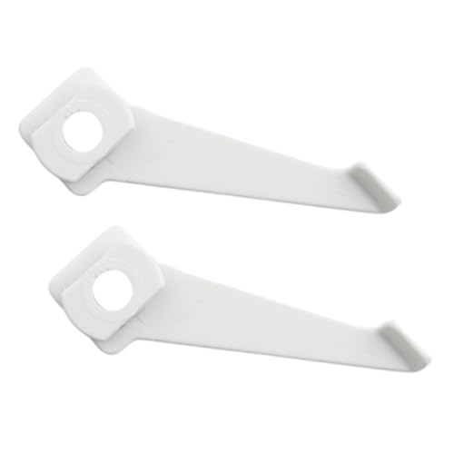 Deckenbefestigung passend für IKEA VIDGA 3-läufige Gardinenschiene Ersatzteil | Deckenhalter Deckenmontage (2 Stück) von rudis-spareparts