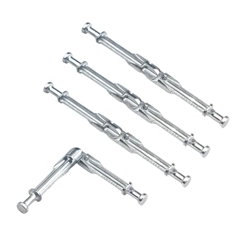 Gelenkdübel Nockenverschluss #123026 passend als Ersatzteil für IKEA MANDAL… (4 Stück) von rudis-spareparts