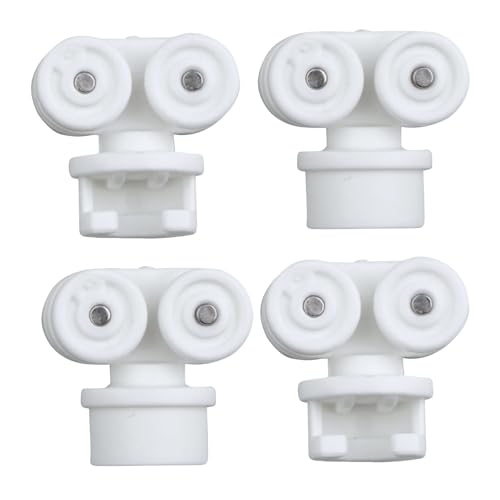 Halter für Schiebegardine 146961 passend für altes IKEA VIDGA Gardinensystem Paneelwagen Gleiter Gardinengleiter (4 Stück) von rudis-spareparts