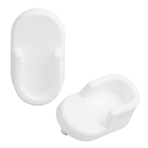 Kleiderstange Halterung 102116 passend als Ersatzteil für IKEA TRYSIL HOFORS SYVDE Kleiderstangenhalter (2 Stück) von rudis-spareparts