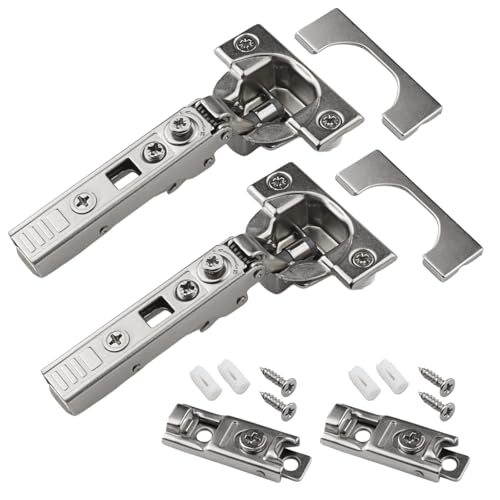 Scharnier Softclose passend für IKEA UTRUSTA Scharnier und METOD Küche mit integr. Dämpfer 110° Ersatzteil (2 Stück) von rudis-spareparts