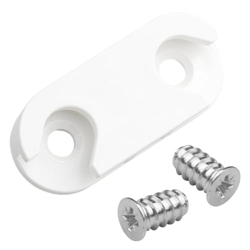 Schuhschrank Scharnier Halterung 110364 passend als Ersatzteile für IKEA HEMNES STÄLL Schuhkipper Schuhregal (1 Stück + 2 Schrauben) von rudis-spareparts