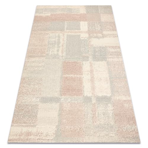 Flux 461.43.AE200 Wollteppich OSTA - Geometrisch, Strukturell, Loft Creme/rosa Creme 60x120 cm Flux 461.43.AE200 Wollteppich OSTA - Geometrisch, Strukturell, Loft Creme/rosa Creme 60x120 cm von rugsx