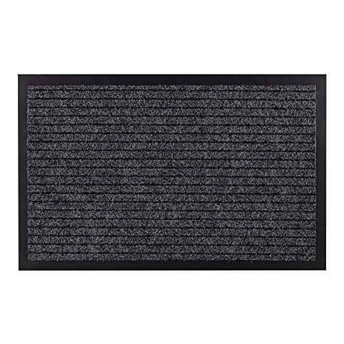 Fußmatte DURA 2868 rutschfest, Türmatte - Türvorleger - Fußabstreifer - Fußabtreter, Außen, Innen, Gummi - anthrazit 50x80 cm Fußmatte DURA 2868 rutschfest, Türmatte - Türvorleger - Fußabstreifer - Fußabtreter, Außen, Innen, Gummi - anthrazit 50x80 cm von rugsx