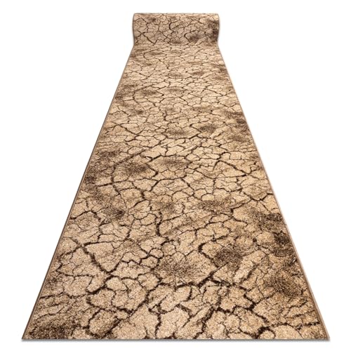 Läufer KARMEL Terra, rissiger Boden, Nuss, Flurteppich, Küchenteppich, Florteppich, modern, Diverse Größen, braun 120x100 cm Läufer KARMEL Terra, rissiger Boden, Nuss, Flurteppich, Küchenteppich, Florteppich, modern, Diverse Größen, braun 120x100 cm von rugsx