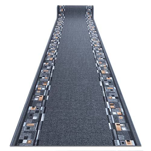 Modernen Preiswert Antirutsch Läufer Bombay grau, Anti Rutsch Teppich rutschfest Brücke Meterware Rahmen für Küche Wohnzimmer, dauerhaft, 80x150 cm Modernen Preiswert Antirutsch Läufer Bombay grau, Anti Rutsch Teppich rutschfest Brücke Meterware Rahmen für Küche Wohnzimmer, dauerhaft, 80x150 cm von rugsx